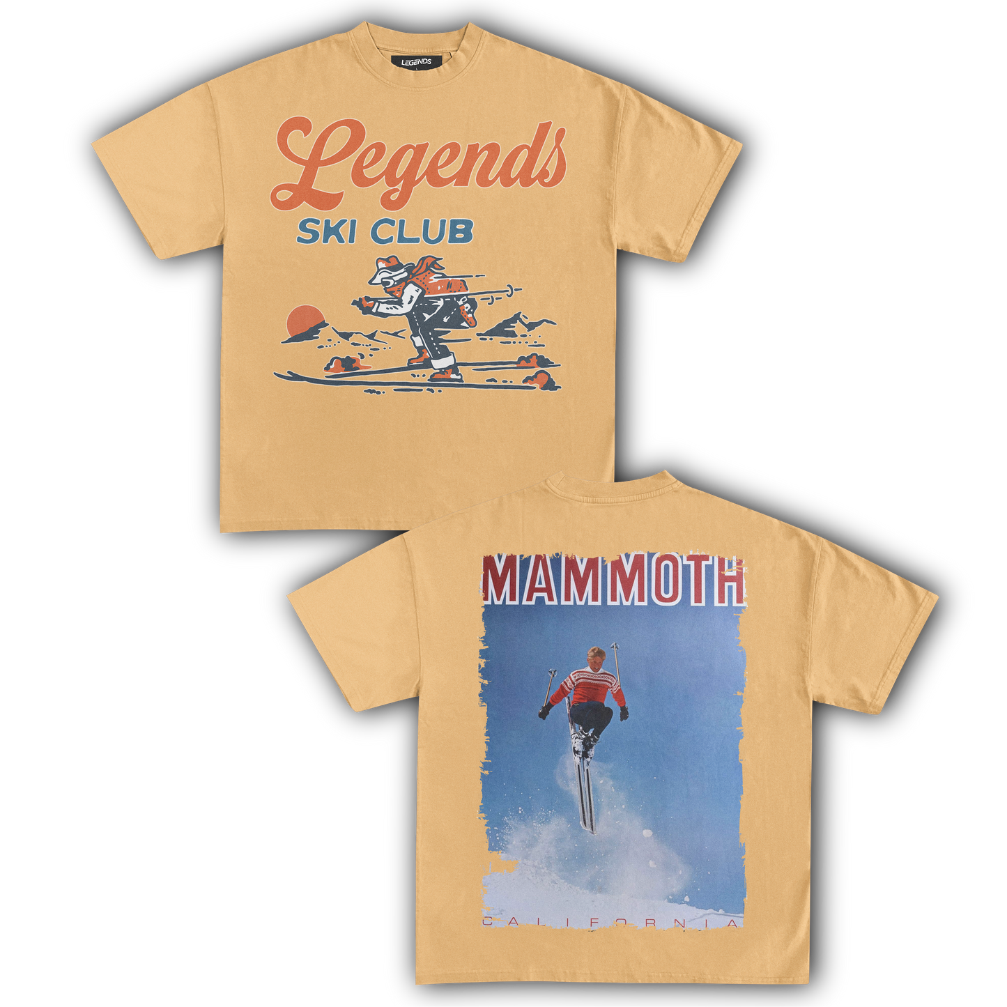 LEGENDS SKI CLUB - MAMMOTH V (DOUBLE SIDED)