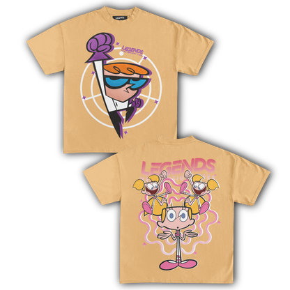DEXTER & DEEDEE TEE (DOUBLE SIDED)