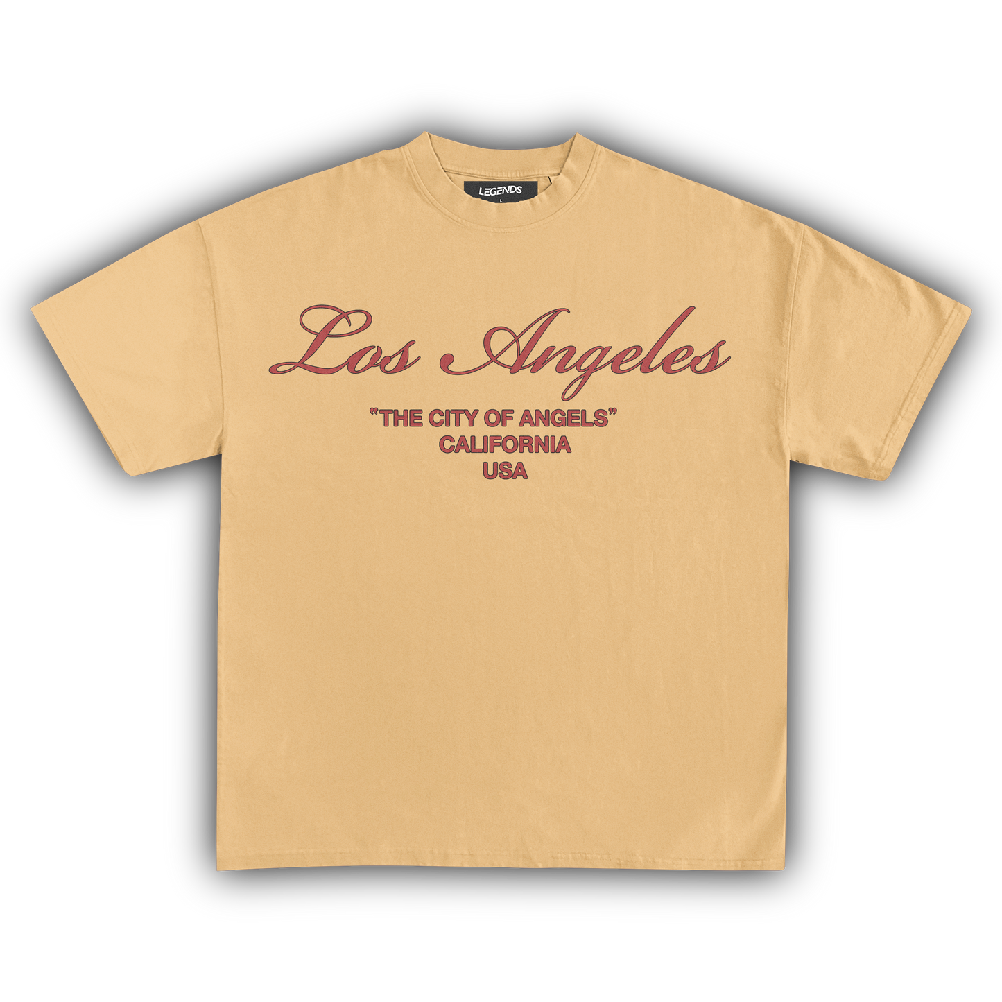 CITY OF ANGELS V1 SINGLE TEE BLACK