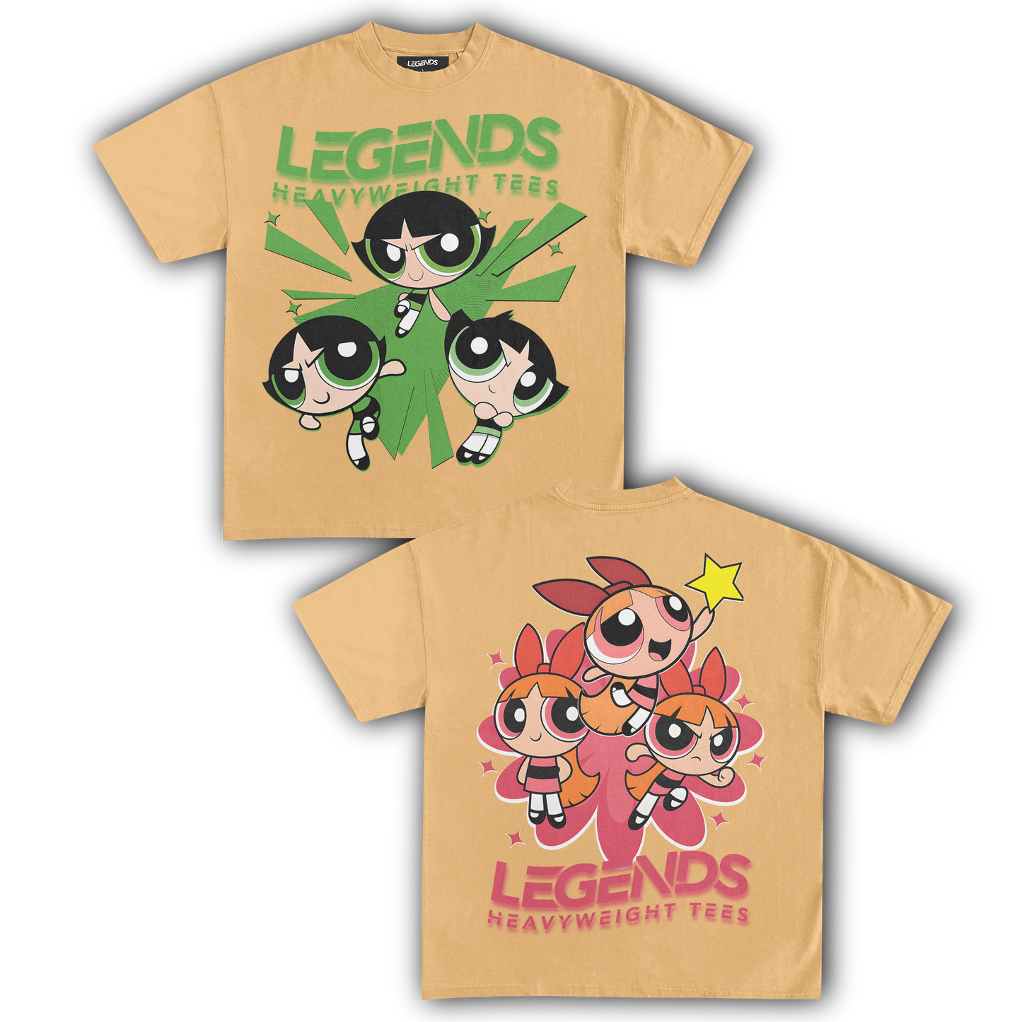BUTTERCUP & BLOSSOM TEE (DOUBLE SIDED)