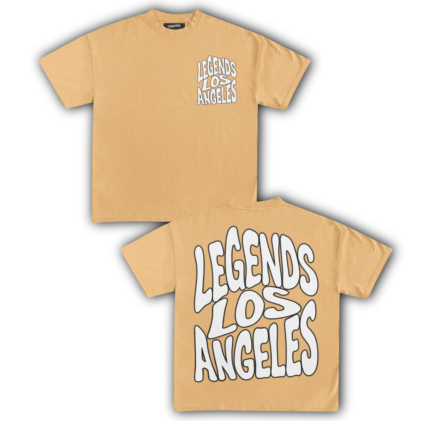 LEGENDS LOS ANGELES DOUBLE TEE WHITE