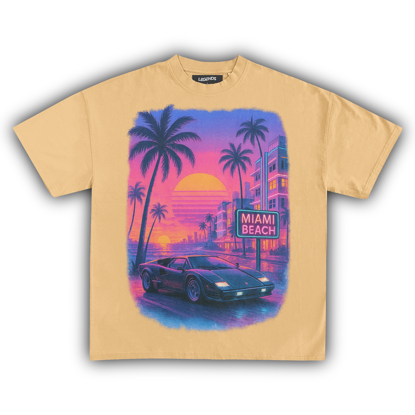 MIAMI BEACH TEE