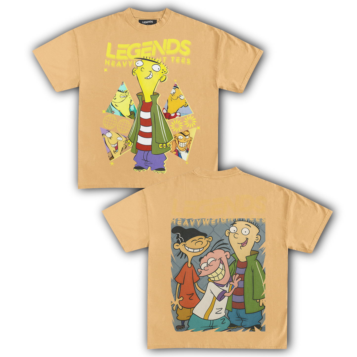 ED, EDD N EDDY TEE I (DOUBLE SIDED)