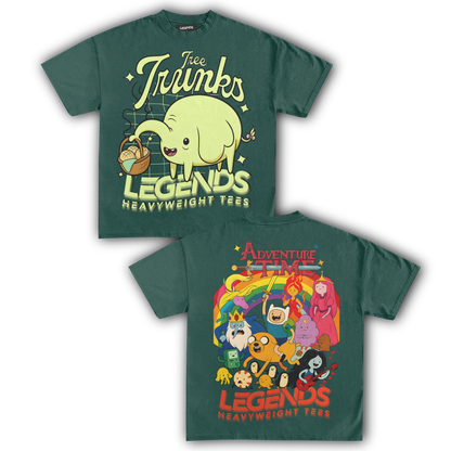 ADVENTURE TIME - TREE TRUNKS TEE II (DOUBLE SIDED)