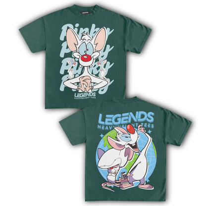 PINK & THE BRAIN TEE III (DOUBLE SIDED)