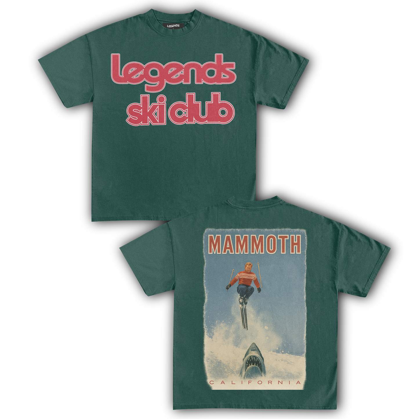 SKI CLUB LEGENDS - MAMMOTH JAWS (DOUBLE SIDED)