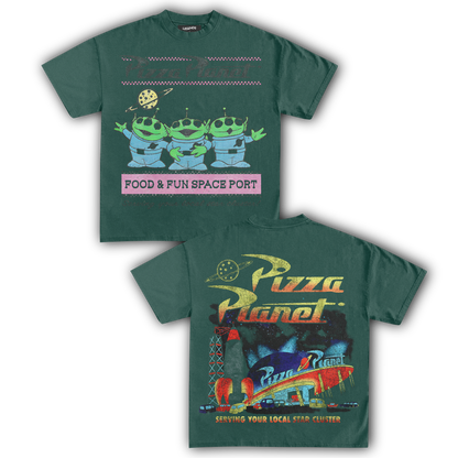 TOY STORY - PIZZA PLANET TEE IV (DOUBLE SIDED)