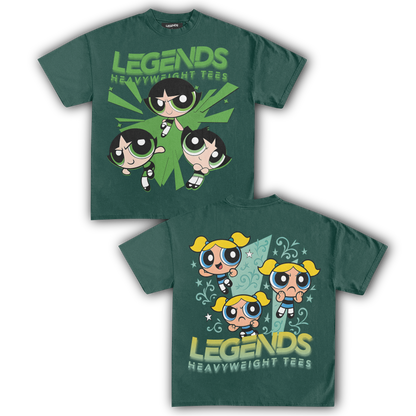 BUTTERCUP & BUBBLES TEE (DOUBLE SIDED)