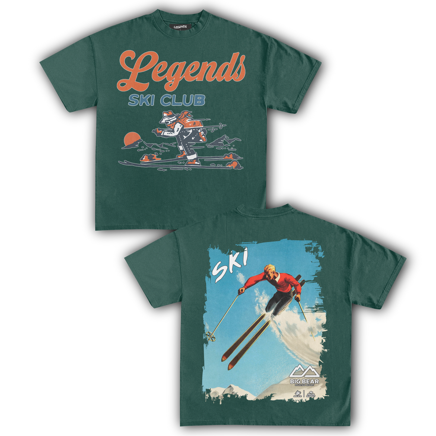LEGENDS SKI CLUB - MAMMOTH I (DOUBLE SIDED)