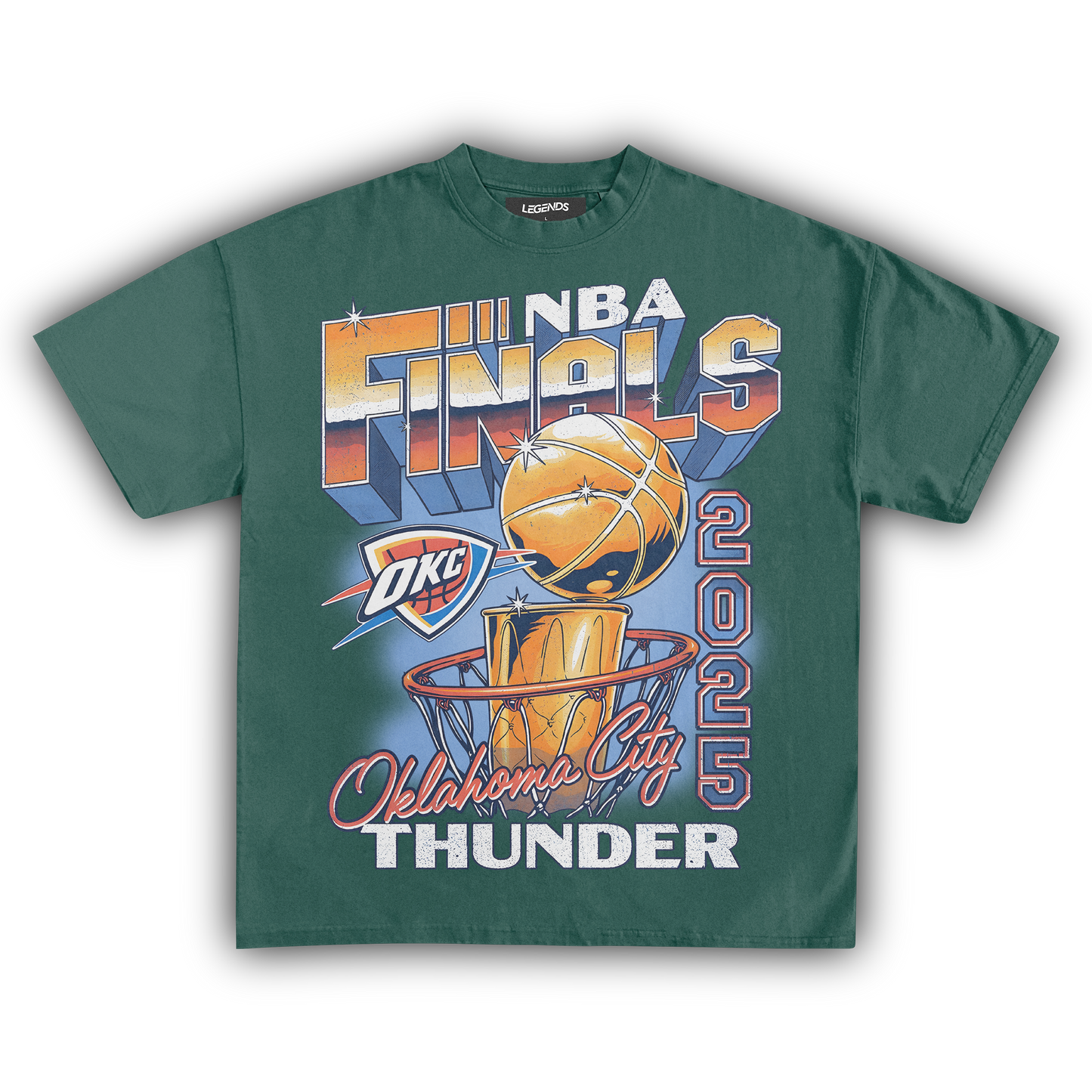 OHKLAHOMA CITY THUNDER -  NBA FINALS TEE