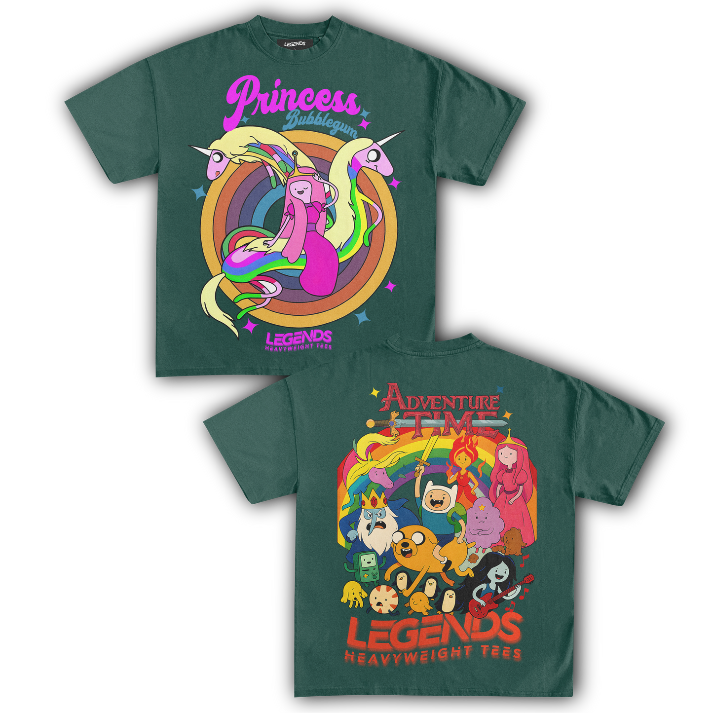 ADVENTURE TIME - PRINCESS BUBBLEGUM TEE II (DOUBLE SIDED)
