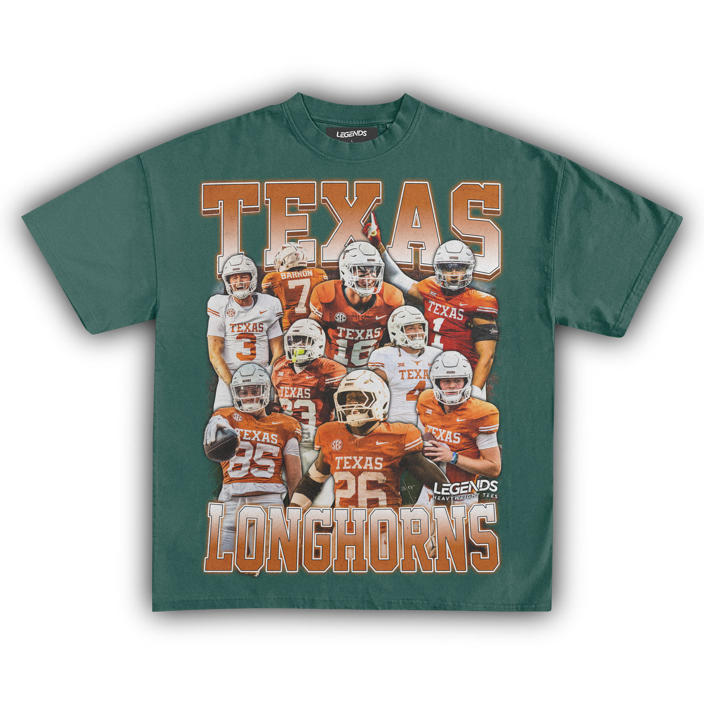 TEXAS LONGHORNS TEE