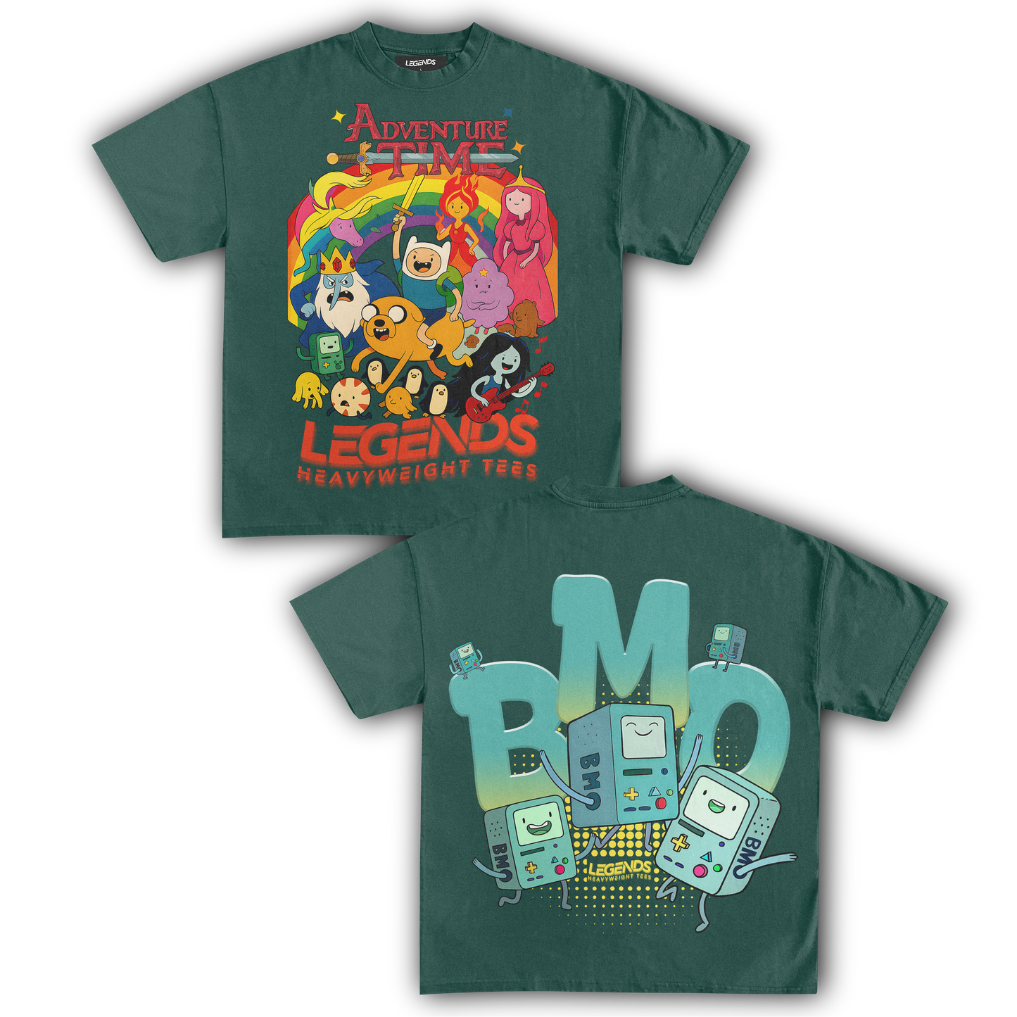 ADVENTURE TIME - BMO TEE I (DOUBLE SIDED)