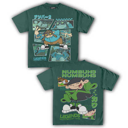 KIDS NEXT DOOR - NUMBER 2 & 3 TEE (DOUBLE SIDED)