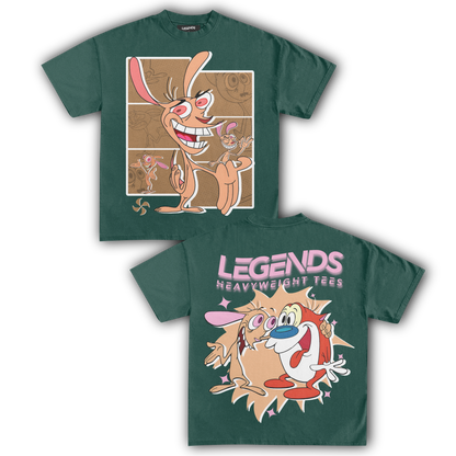 REN & STIMPY TEE III (DOUBLE SIDED)