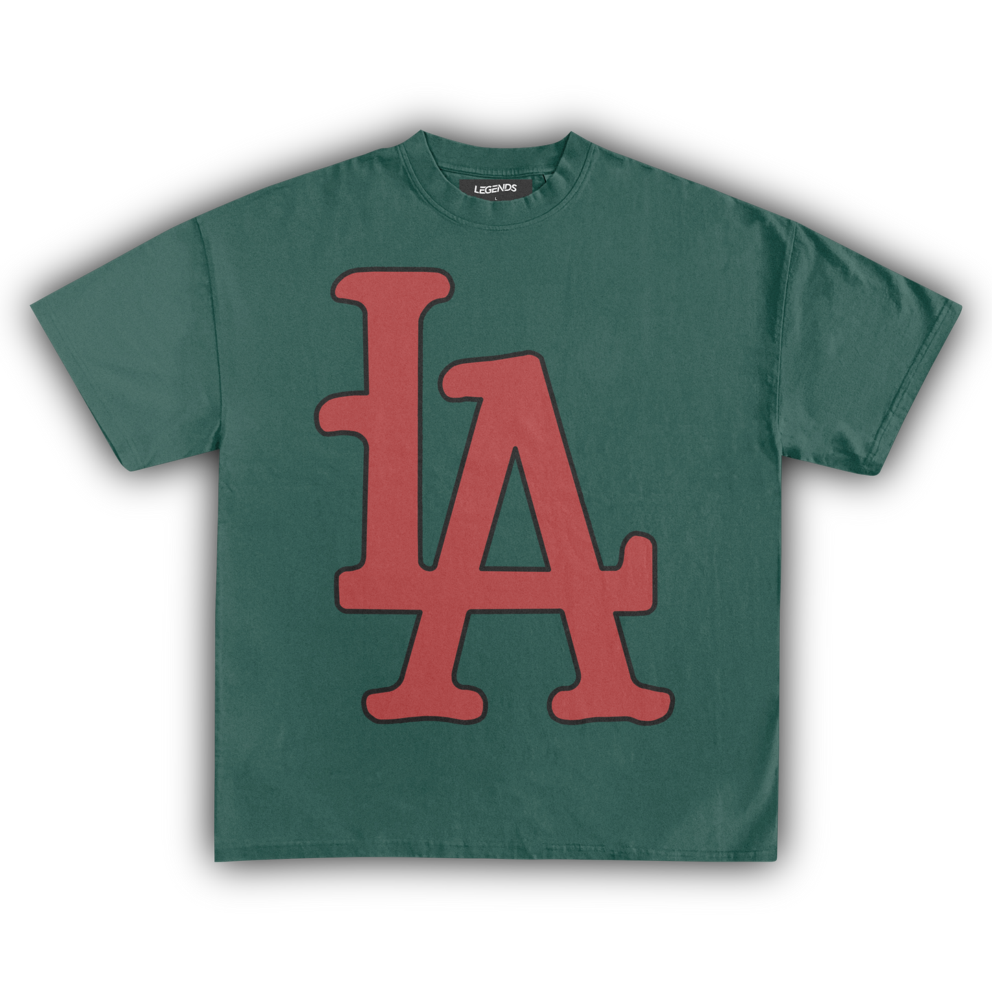 CITY OF ANGELS V2 SINGLE TEE BLACK