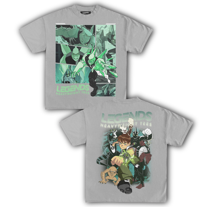 DIAMONDHEAD & BEN 10 TEE (DOUBLE SIDED)