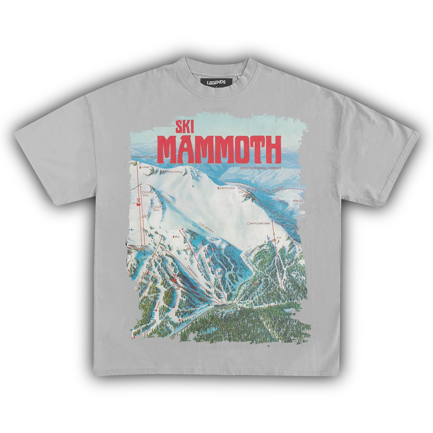SKI MAMMOTH TEE