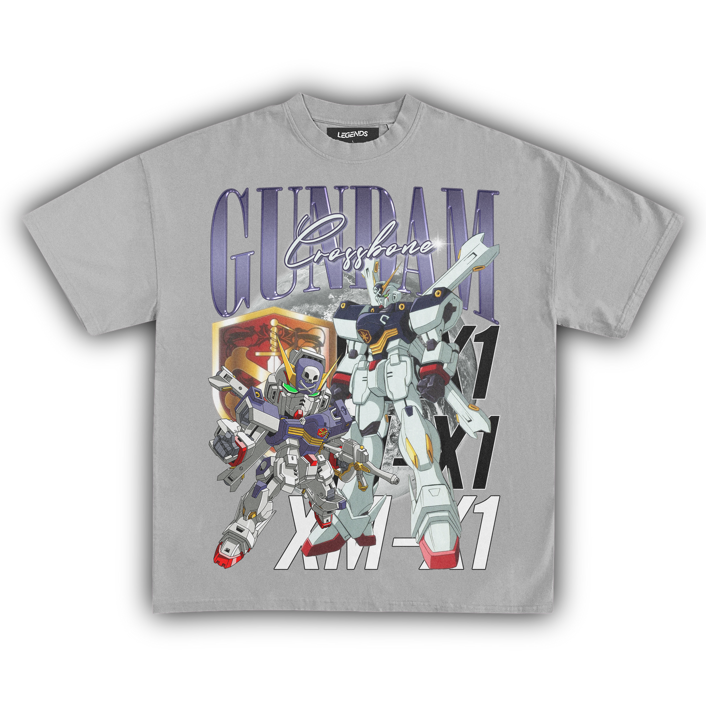 CROSSBONE GUNDAM XM-X1 VINTAGE TEE