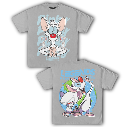 PINK & THE BRAIN TEE III (DOUBLE SIDED)