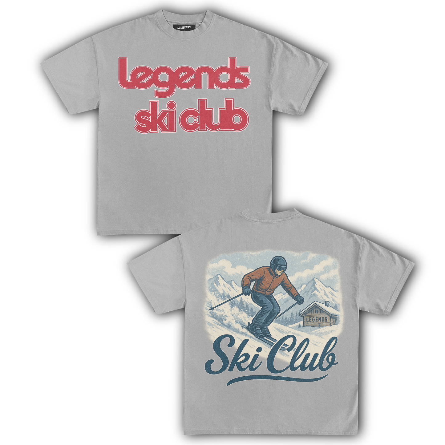 SKI CLUB LEGENDS - SKI CLUB II (DOUBLE SIDED)