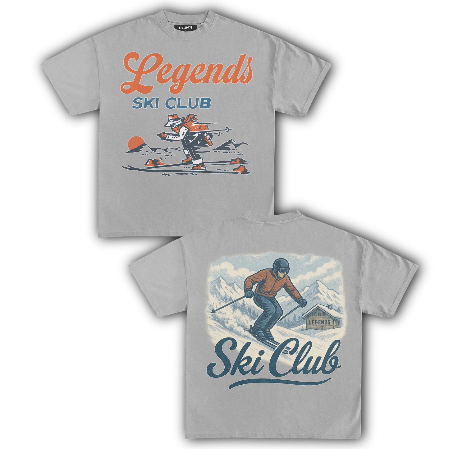 LEGENDS SKI CLUB - SKI CLUB II (DOUBLE SIDED)