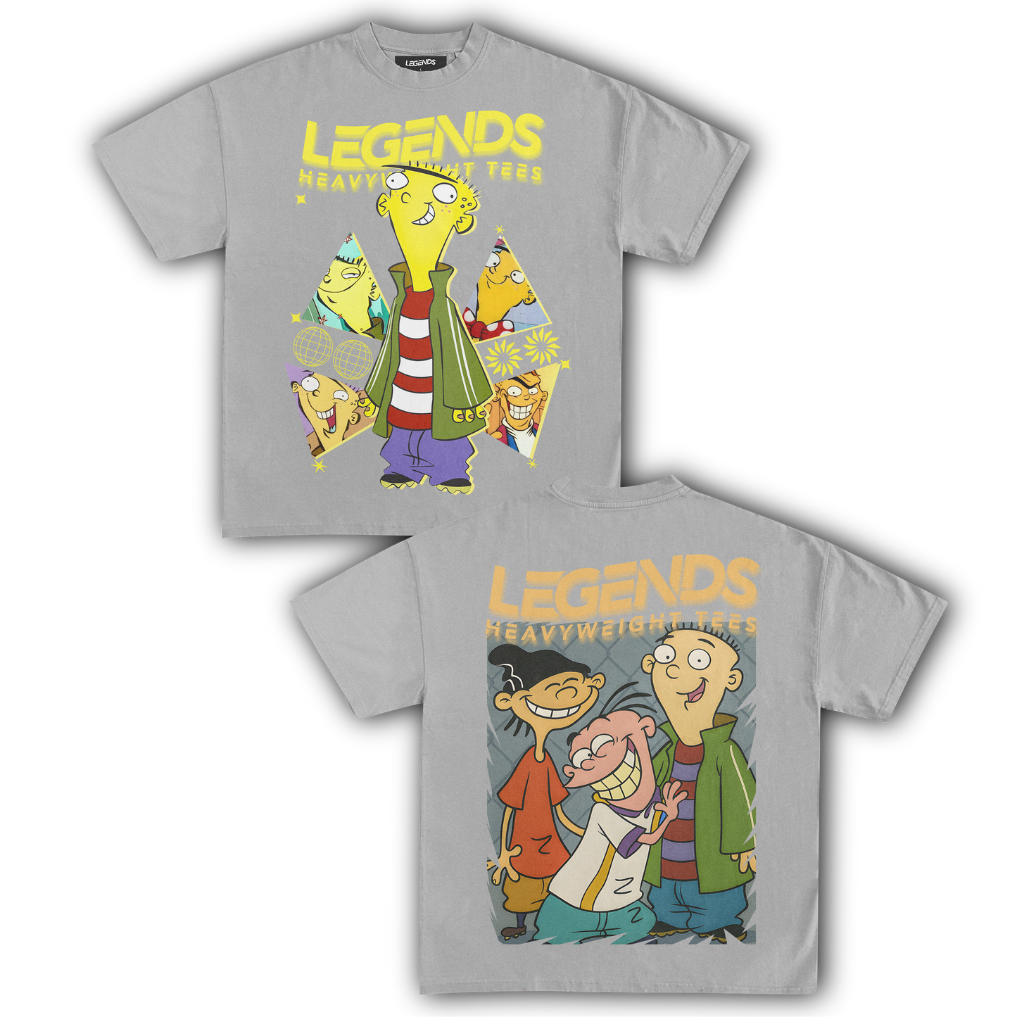 ED, EDD N EDDY TEE I (DOUBLE SIDED)