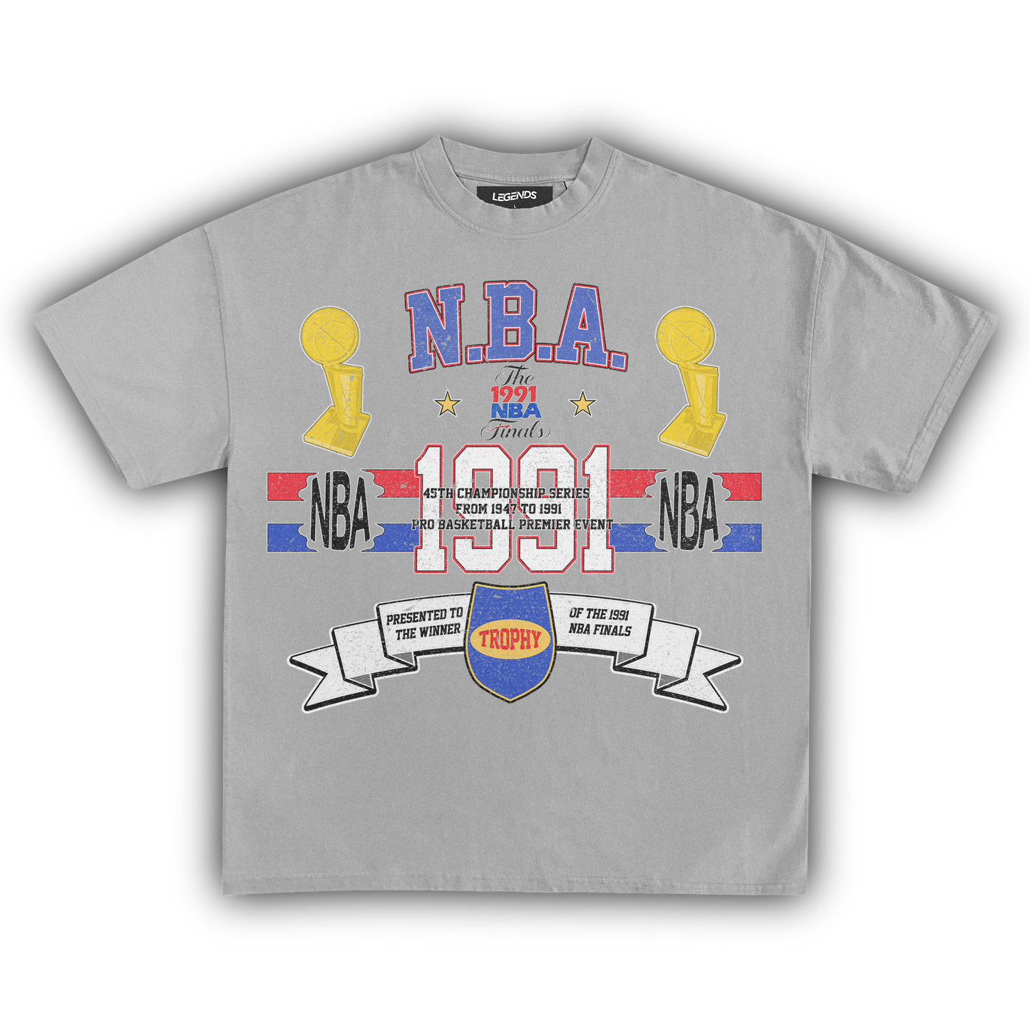 1991 BASKETBALL CHAMPIONS VINTAGE TEE