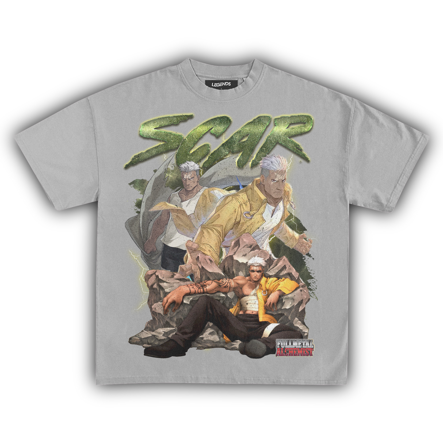 FULL METAL ALCHEMIST: SCAR VINTAGE TEE