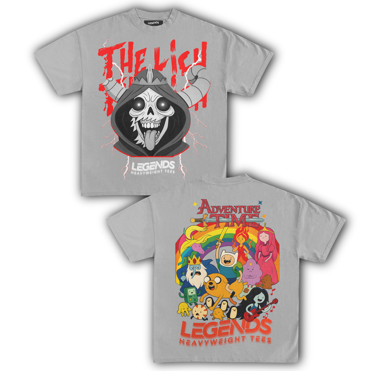 ADVENTURE TIME - THE LICH TEE II (DOUBLE SIDED)