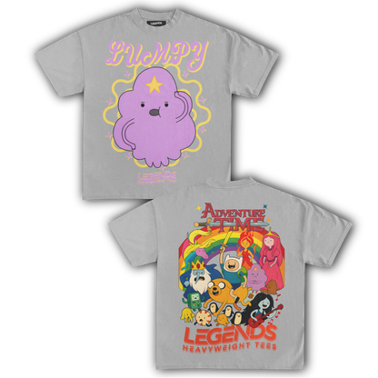 ADVENTURE TIME - LUMPY SPACE PRINCESS TEE II ( DOUBLE SIDED)