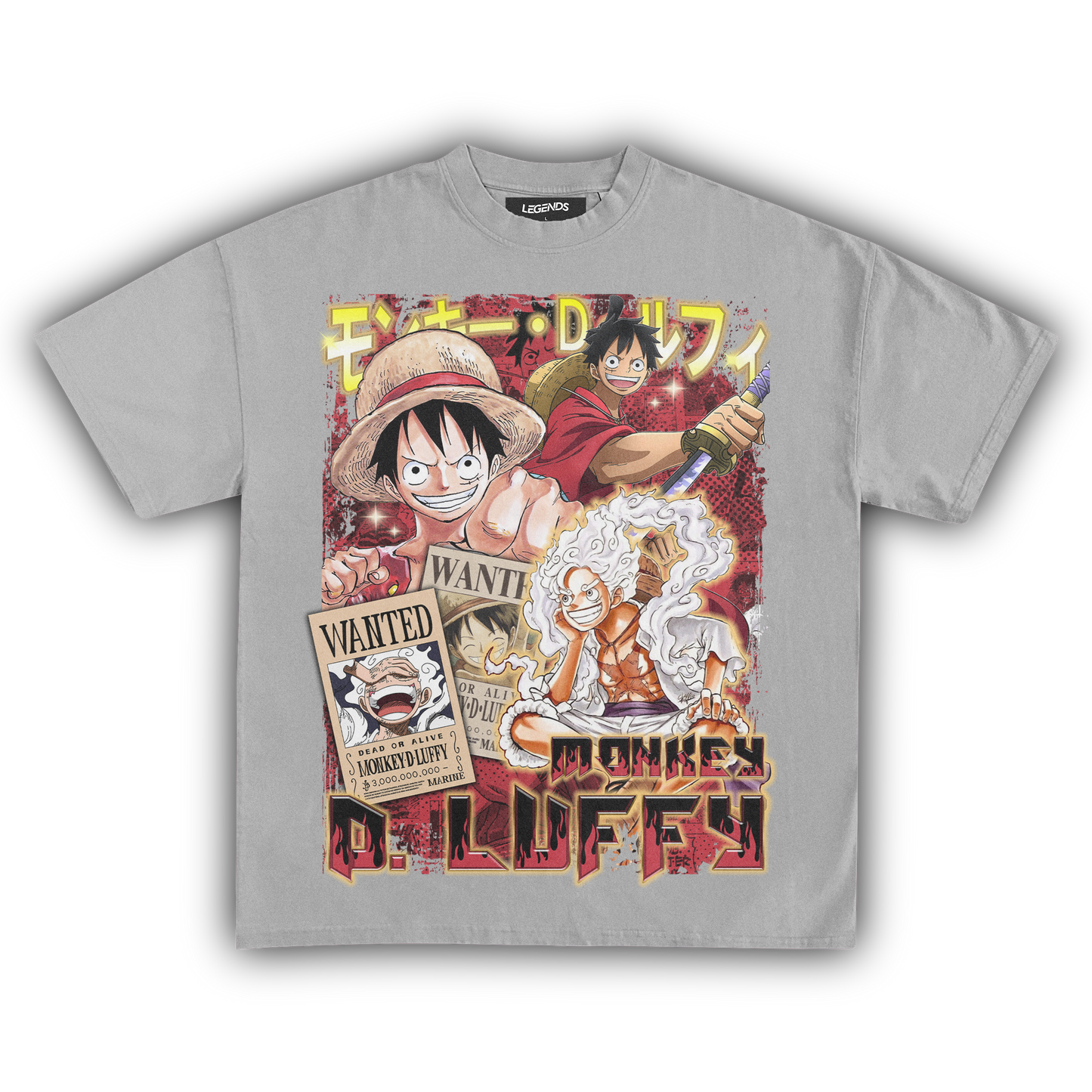 MONKEY D. LUFFY VINTAGE TEE