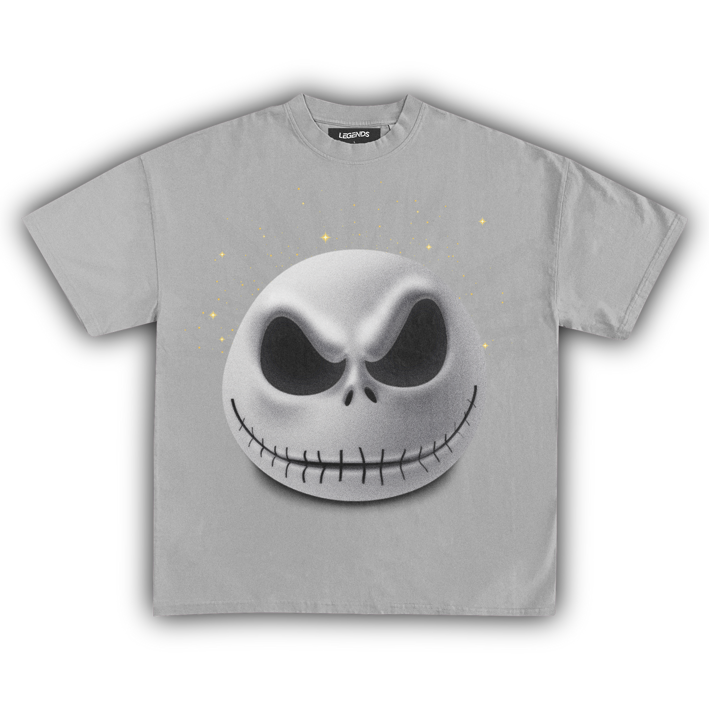 THE NIGHTMARE BEFORE CHRISTMAS: JACK SKELLINGTON BIG FACE TEE