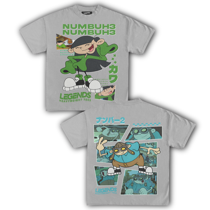 KIDS NEXT DOOR - NUMBER 3 & 2 TEE (DOUBLE SIDED)