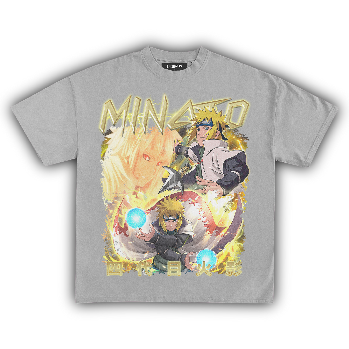 NARUTO SHIPPUDEN MINATO VINTAGE TEE