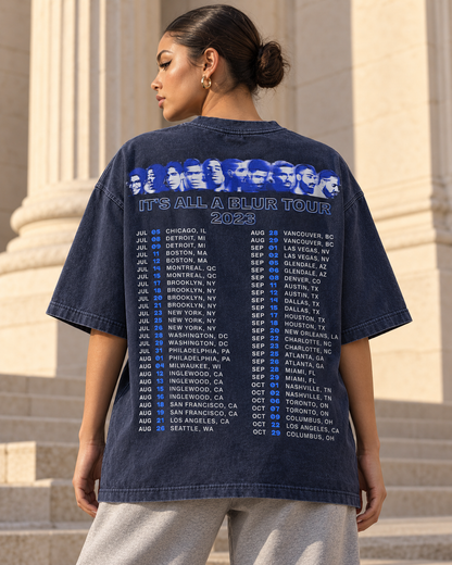 IT'S ALL A BLUR TOUR TEE (Double Sided)