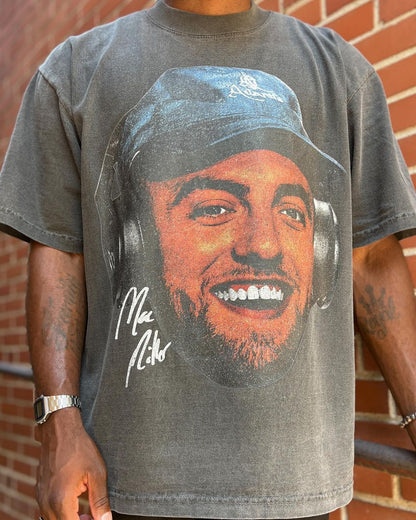 MAC MILLER BEATS VINTAGE TEE (Double Sided)