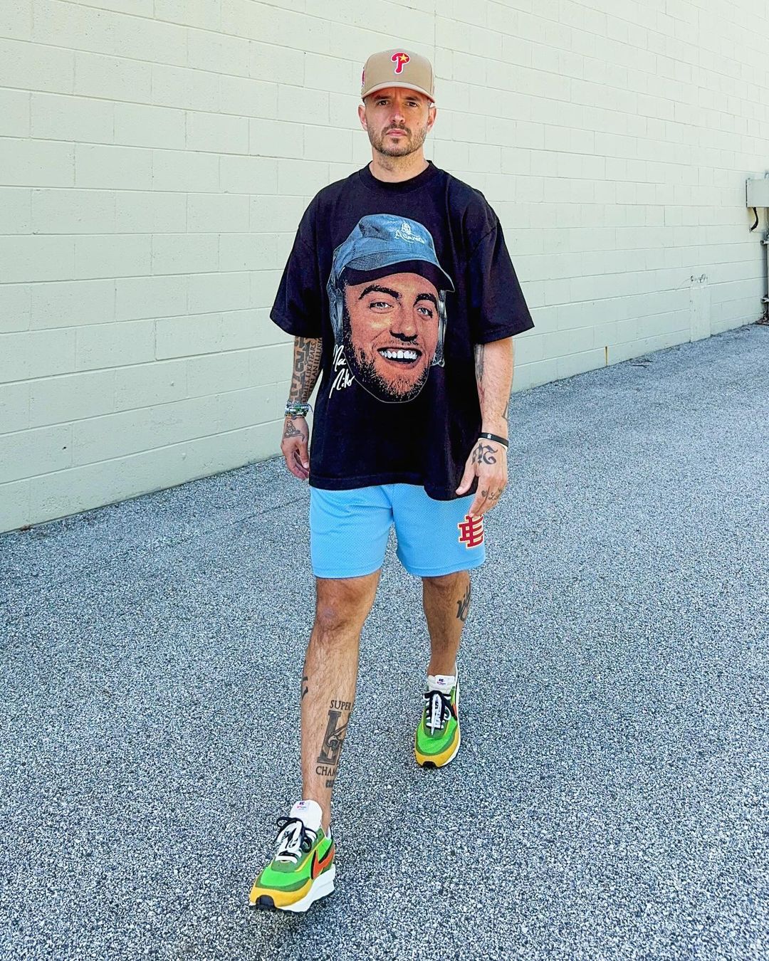 MAC MILLER BEATS VINTAGE TEE (Double Sided)