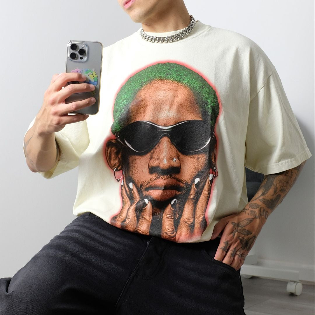 DENNIS RODMAN BIG FACE TEE