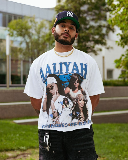 AALIYAH VINTAGE TEE