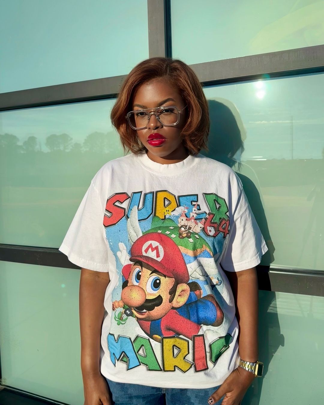 Vintage sold Super Mario Shirt XXL