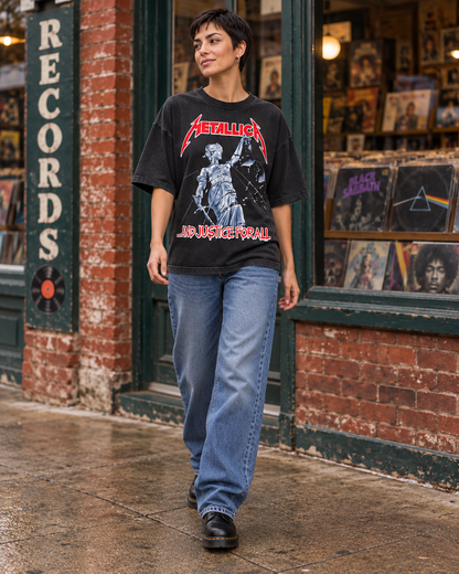 METALLICA JUSTICE FOR ALL TEE