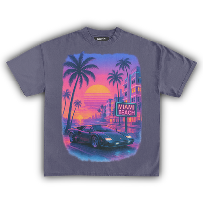 MIAMI BEACH TEE
