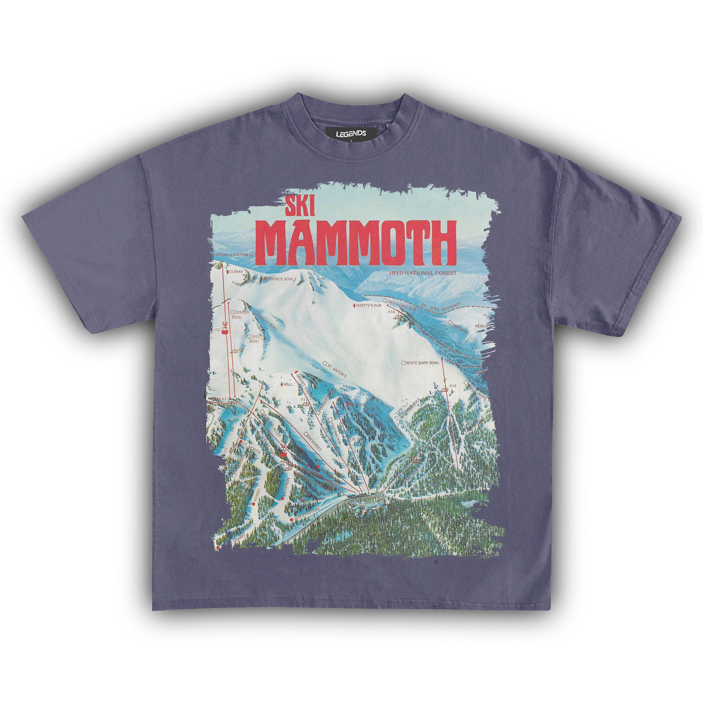 SKI MAMMOTH TEE