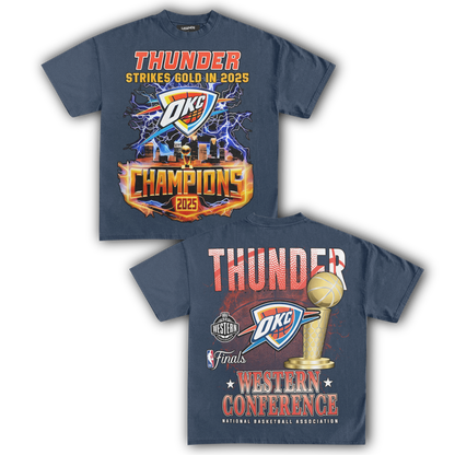 OKLAHOMA CITY THUNDER - CHAMPIONS I (DOUBLE SIDED)