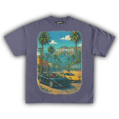 HOLLYWOOD Y VENICE TEE