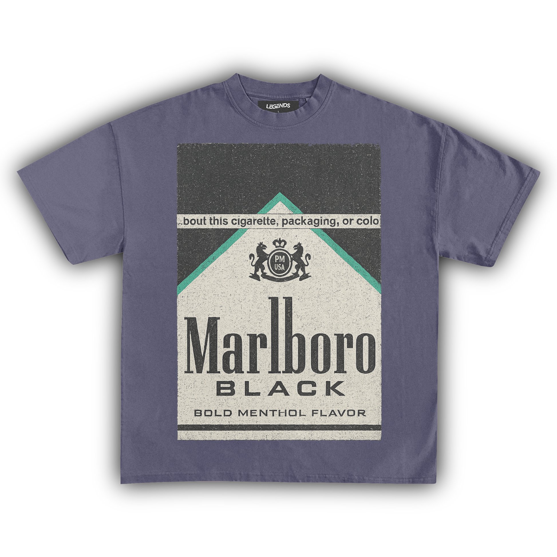marlboro cigarettes t-shirt vintage Marlboro Classic by cocaynecowboy wash garment inside out with similar colors Tumble dry MARLBORO Black TEE