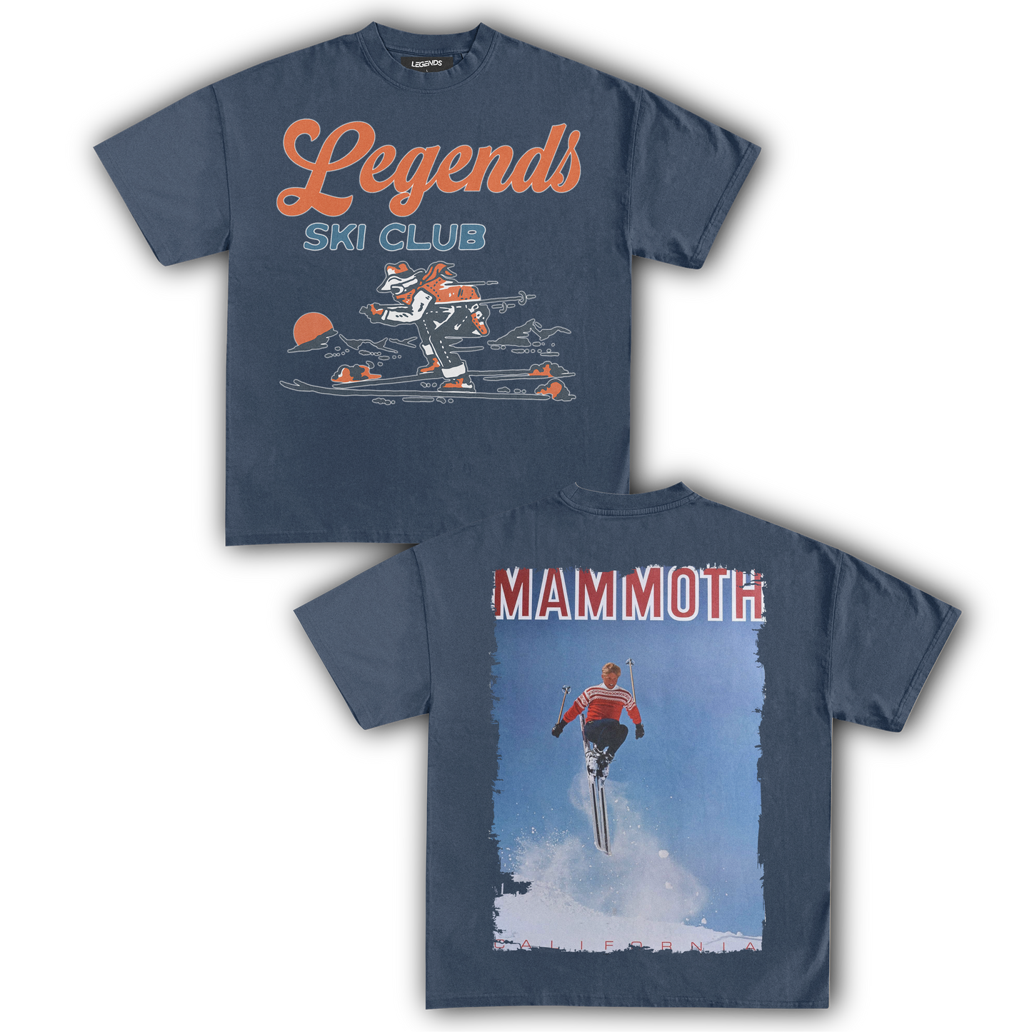LEGENDS SKI CLUB - MAMMOTH V (DOUBLE SIDED)