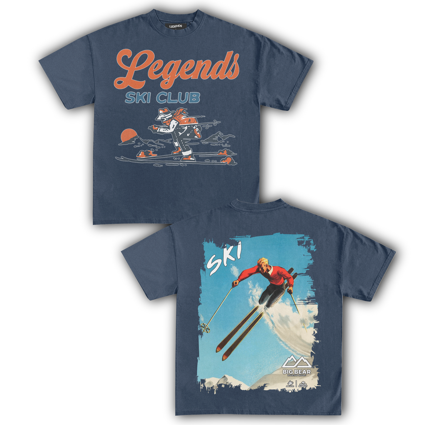 LEGENDS SKI CLUB - MAMMOTH I (DOUBLE SIDED)