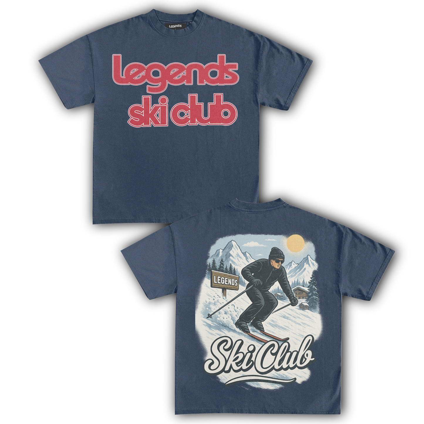 SKI CLUB LEGENDS - SKI CLUB I (DOUBLE SIDED)